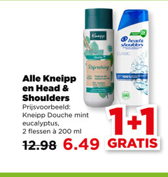  1 2 100 200 kneipp head shoulders douche mint eucalyptus flessen ml refreshing classic 