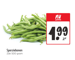  sperziebonen 500 zak 