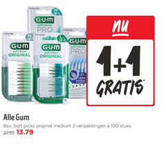  1 2 50 80 100 sunstar soft picks pro original new generation superior cleaning recycled packaging gum medium stuks 