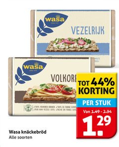  wasa knackebrod 20 26 44 100 since vezelrijk suggestion volkoren granen rijk vezels soorten farine riche stuk 