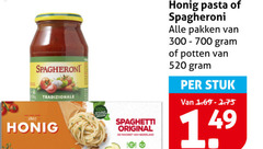  honig spagheroni pastasaus spaghetti pasta tradizionale original favoriet nederland pakken 300-700 potten stuk 