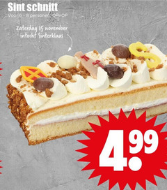  slagroomschnitte 15 sint schnitt personen zaterdag intocht sinterklaas 