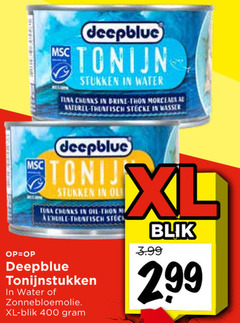 klik op dit plaatje voor een vergroting en voor vergelijkbare aanbiedingen gerelateerd aan
400 deepblue tonijn stukken water tuna chunks brine thon naturel wasser oil tonijnstukken zonnebloemolie xl blik 3.99 400 deepblue tonijn stukken water tuna chunks brine thon naturel wasser oil tonijnstukken zonnebloemolie xl blik 3.99