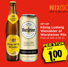  warsteiner blikjes bier speciaalbieren 18 50 nix18 alcohol hell weissbier premium beer pils fles blik stuk 1 00 