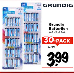 30 grundig batterijen aa aaa pack 3.99 