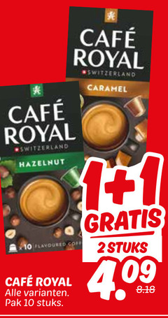  cafe royal koffiecups 1 2 10 mcafee switzerland hazelnut flavoured pak stuks caramel 