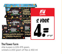  flower farm olie en vetten margarine 2 4 100 200 450 1016 light palmolive smeren braden arm palm wikkels fles ml 