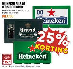  heineken brand 0.0 krat bier 3 24 25 30 pils soorten nix18 bierbrouwerij alcohol free kratten 