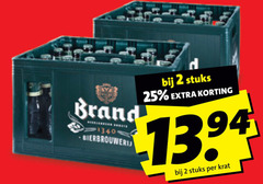  brand krat bier 2 25 stuks bierbrouwerij 