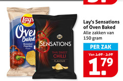  lays chips 150 baked roasted paprika flavour sensations thai sweet chilli oven zakken zak 17 