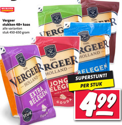  19 34 vergeer stukken 48 kaas stuk markt fam veer holland jong belegen pikant pittig gouda mild gewone ares r 