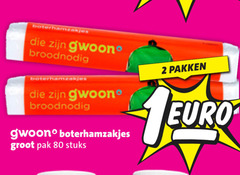  gwoon boterhamzakjes 2 80 pak stuks pakken 