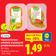  400 label vemondo vegetarische kaas schnitzel plantaardige kip krokant vitel vegetaria koeling schnitzels ge kipkrokantschnitzels varieeren 
