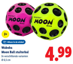  3 ball stuiterbal 6 5 cm 