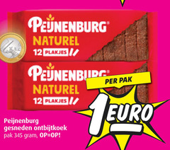  12 naturel plakjes peijnenburg gesneden ontbijtkoek pak 