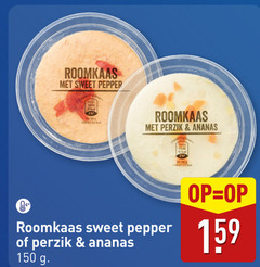  roomkaas 2 15 42 150 sweet pepper 100g perzik ananas 