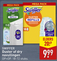  18 100 mega pack swiffer dry refills duster espanador clean fresh 3x capture navullingen stuks effective dust elders 