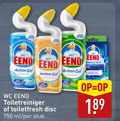  50 750 scjohnson beter bereik hygienisch schoon wc eend action gel marine wave gerecycled plastic citrus splash johnson pine forest discs blue kleurt water blauw startpakket toiletreiniger disc ml stuk 