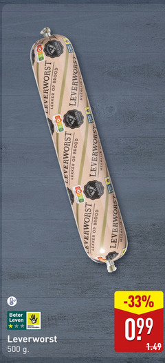  500 leverworst brood slagers heerlijks beter leven dieren bescherming 