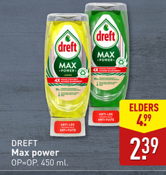 450 dreft lemon 4x moins minder schrobben anti technologie fuite elders power ml 