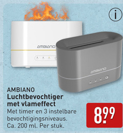  3 200 luchtbevochtiger vlameffect timer instelbare ca. ml stuk 