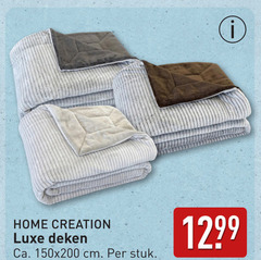  home creation luxe deken ca. cm stuk 