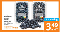  1 300 500 blauwe bessen nature vitamine bak varieeren nutri score 