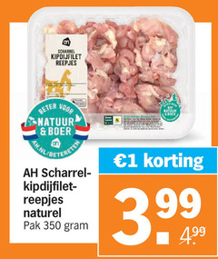  1 350 scharrel kipdijfilet reepjes beter natuur boer scharrelei naturel pak kip boek 3 99 