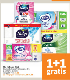  edet toiletpapier keukenpapier 1 2 3 4 16 24 50 nalys inspired by nature power sterkte mega pack comfort vochtvangers super absorberende kussentjes for all fsc forever zacht zachtere wereld ultra soft natuurlijk pak rol papier rollen stro pakken varieeren 
