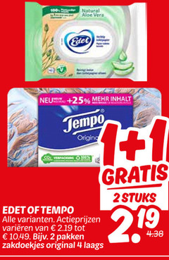  1 2 4 25 99 100 natural aloe vera edet tempo co varieeren pakken zakdoekjes original stuks 