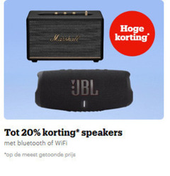  20 marshall speakers bluetooth wifi 