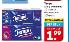  1 3 9 10 100 verkoudheid tempo care pakken stuks tissuebox stuk 