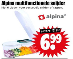  6 alpina multifunctionele snijder bladen snijden raspen elders 69 