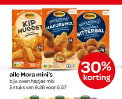  2 30 mora kip nugget oven rundvlees bitterbal hapjes mix stuks 