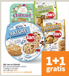  1 2 10 20 milk co feelgood pancakes 10x naturel pannenkoeken genieten terug jan 30x volkoren poffertjes risk vezels boter suiker vorkje pakken stuks varieeren 