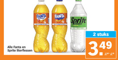  2 fanta sprite literflessen zero sugar meals beat spicy food stuks 