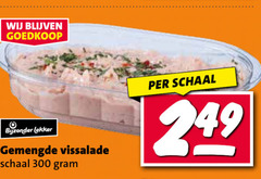  300 bijzonder gemengde vissalade schaal 