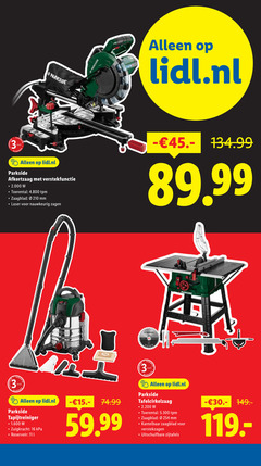  3 11 16 210 jaar parkside park lidl.nl afkortzaag toerental tpm zaagblad mm laser nauwkeurig zagen tapijtreiniger zuigkracht reservoir tafelcirkelzaag kantelbaar verstekzagen uitschuifbare zijtafels 