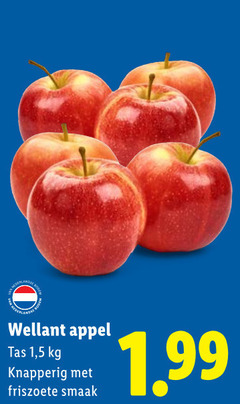  appel tas 1 5 knapperig friszoete 