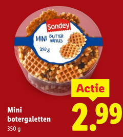  350 sondey butter mini botergaletten 