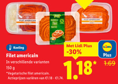  150 filet americain koeling vegetarische varieeren 