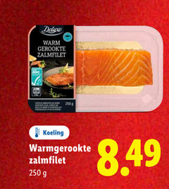  250 warm gerookte zalmfilet koeling warmgerookte 