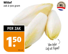  150 500 witlof zak nederlandse nl kilo teler 