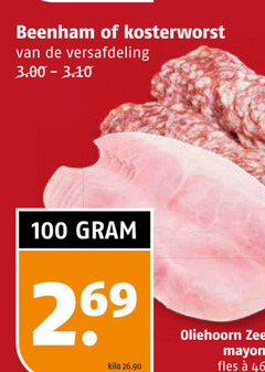 klik op dit plaatje voor een vergroting en voor vergelijkbare aanbiedingen gerelateerd aan
100 beenham kosterworst versafdeling kilo oliehoorn mayonaise fles 100 beenham kosterworst versafdeling kilo oliehoorn mayonaise fles