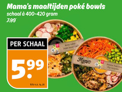 maaltijden bowls schaal kilo v.a. mamas kip 
