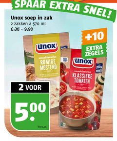 klik op dit plaatje voor een vergroting en voor vergelijkbare aanbiedingen gerelateerd aan
2 spaar unox soep zak zakken ml romige mosterd 10 zegels vezels klassieke tomaten 50 liter 2 spaar unox soep zak zakken ml romige mosterd 10 zegels vezels klassieke tomaten 50 liter