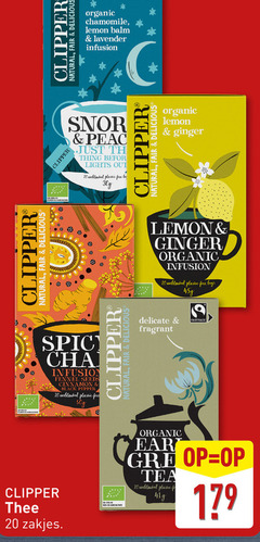  clipper thee 20 natural fair organic chamomile lemon lavender infusion snor just thing lights out plastic free bay ginger cinnamon black pepper zakjes gb bags delicate fragrant fairtrade ear tea 