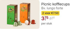  picnic koffiecups 2 450 lungo forte stuk 
