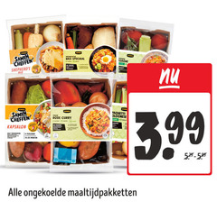  4 14 45 430 kapsalon personen minuten indonesische nasi thaise rode curry lasagne spaghetti bolognese coconut milk ongekoelde maaltijdpakketten 