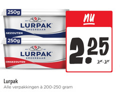  1901 gezouten lurpak smeerbaar ongezouten 